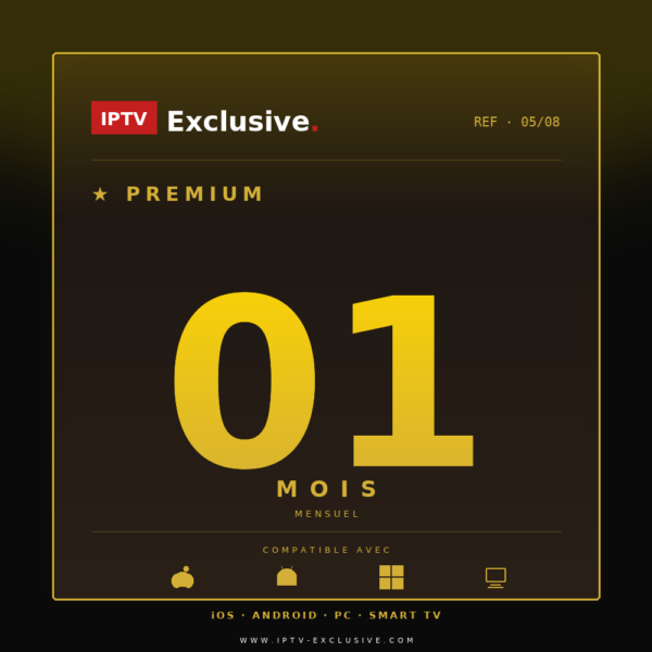 Abonnement IPTV Premium
